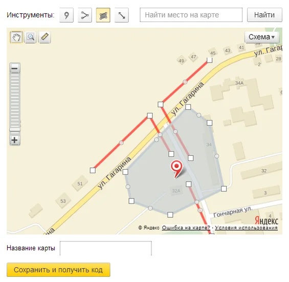 добавить карту Яндекс на сайт